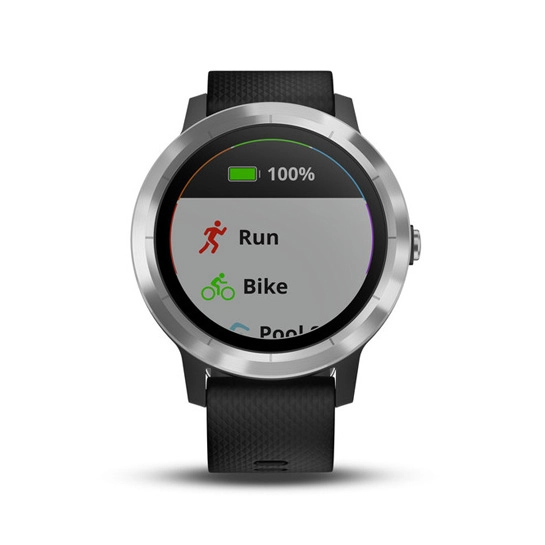 Смарт-годинник Garmin Vivoactive 3 Silver/Black Дисконт