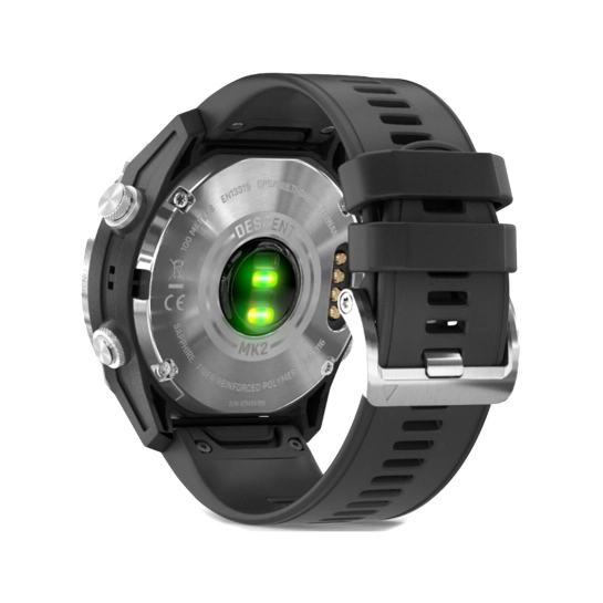 Смарт-годинник Garmin Descent Mk2 Stainless Steel with Black Band (010-02132-00/10)