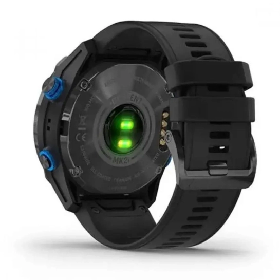Смарт-годинник Garmin Descent Mk2i Titanium Carbon Gray DLC with Black Band (010-02132-01/11)