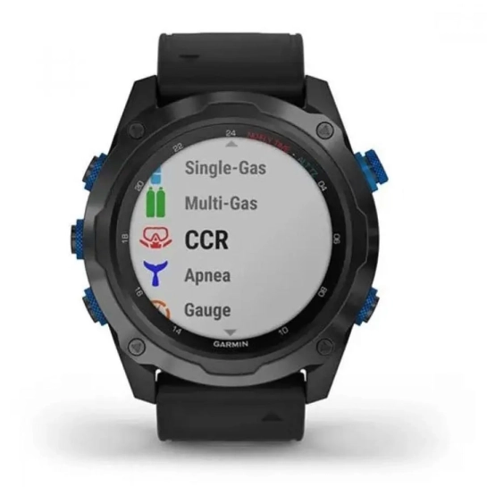 Смарт-годинник Garmin Descent Mk2i Titanium Carbon Gray DLC with Black Band (010-02132-01/11)