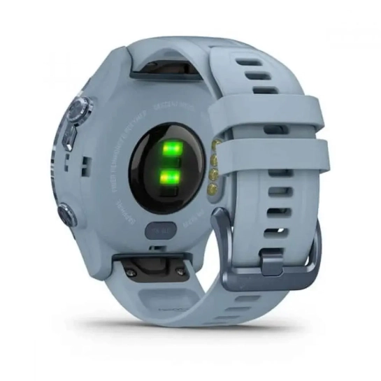 Смарт-годинник Garmin Descent MK2S Mineral Blue with Sea Foam Silicone Band (010-02403-07)