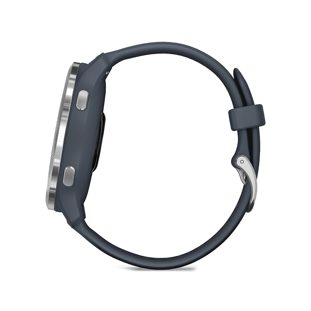 Смарт-годинник Garmin Venu 2 Silver Bezel with Granite Blue Case and Silicone Band