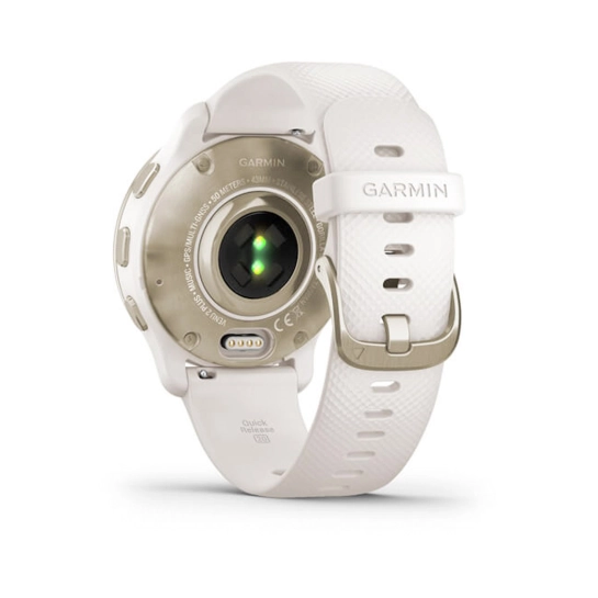 Смарт-годинник Garmin Venu 2 Plus Ivory Cream Gold