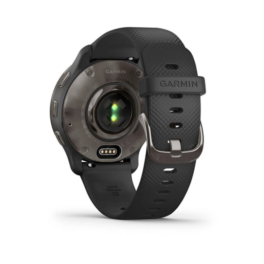 Смарт-годинник Garmin Venu 2 Plus Slate Stainless Steel Bezel