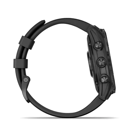 Смарт-годинник Garmin Fenix 7 Solar Slate Gray with Black Band
