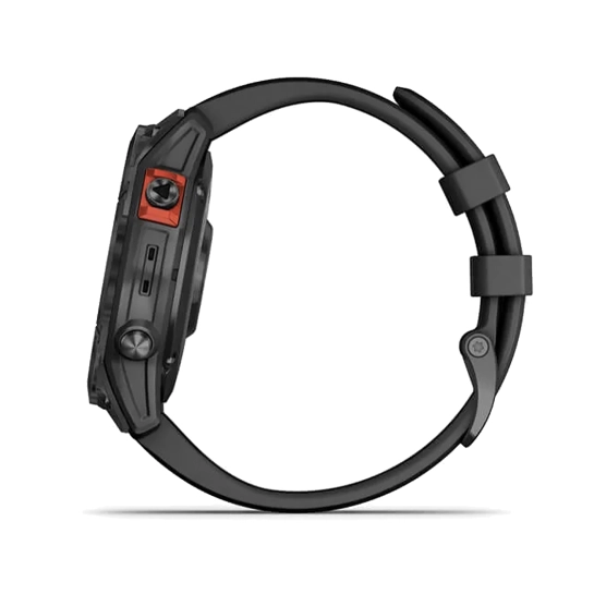 Смарт-годинник Garmin Fenix 7 Solar Slate Gray with Black Band