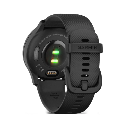 Смарт-годинник Garmin Vivomove Sport Black Case and S. Band w. Slate Accents (010-02566-00)