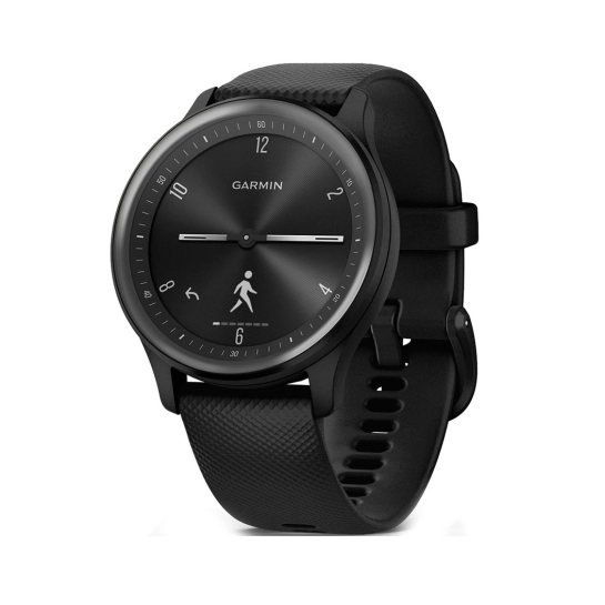 Смарт-годинник Garmin Vivomove Sport Black Case and S. Band w. Slate Accents (010-02566-00)