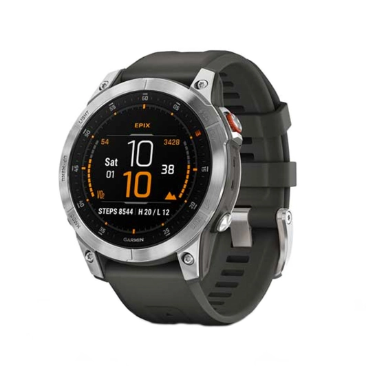 Смарт-годинник Garmin Epix (Gen 2) Slate Steel