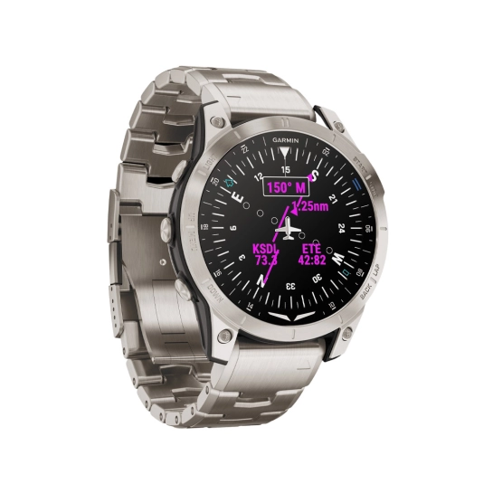 Смарт-годинник Garmin D2 Mach 1 Aviator Smartwatch with Vented Titanium Bracelet