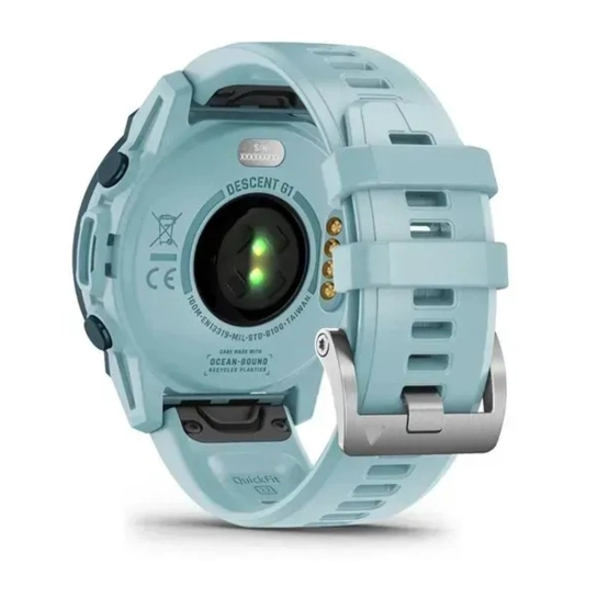 Смарт-годинник Garmin Descent G1 Solar Ocean Edition Azure (010-02604-04/14)