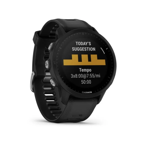 Смарт-годинник Garmin Forerunner 955 Solar Edition Black