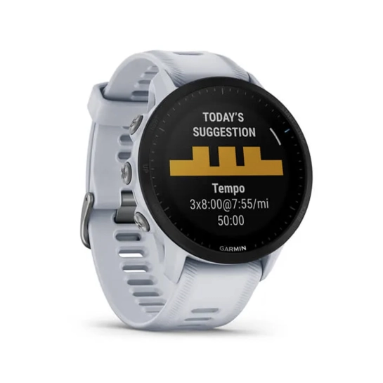 Смарт-годинник Garmin Forerunner 955 Solar Edition White
