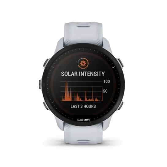 Смарт-годинник Garmin Forerunner 955 Solar Edition White