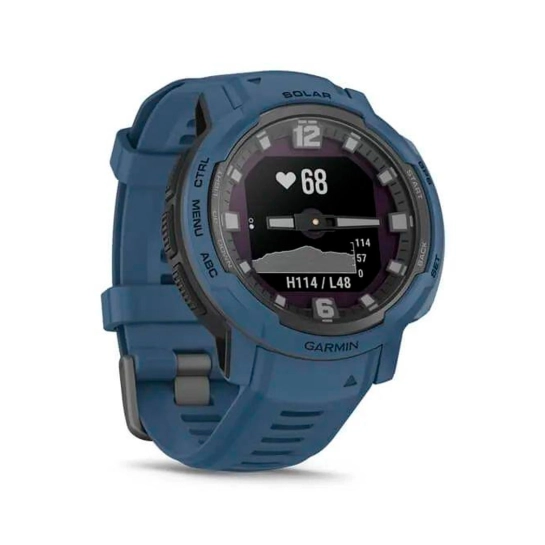Смарт-годинник Garmin Instinct Crossover Solar Tidal Blue