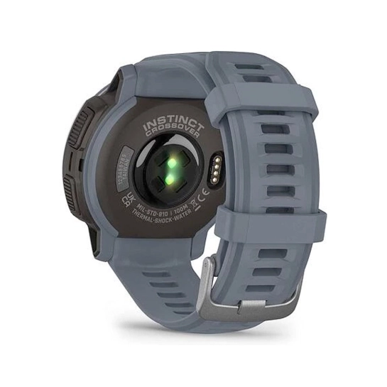 Смарт-годинник Garmin Instinct Crossover Standard Edition Blue Granite