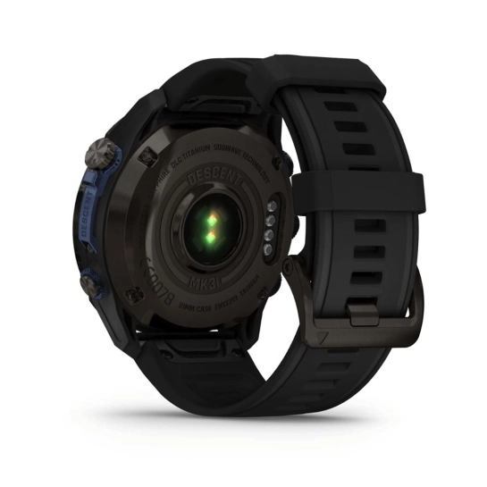Смарт-годинник Garmin Descent MK3i 51mm Carbon Gray DLC Titanium with Black Silicone Band (010-02752-10/11)