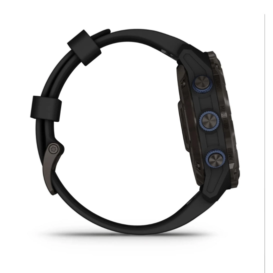 Смарт-годинник Garmin Descent MK3i 51mm Carbon Gray DLC Titanium with Black Silicone Band (010-02752-10/11)