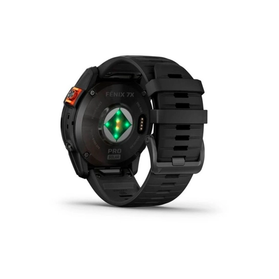 Смарт-годинник Garmin Fenix 7X Pro Solar Slate Gray w. Black Band