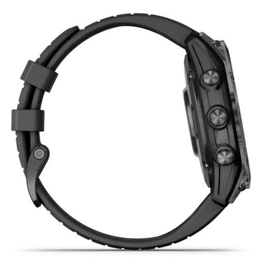 Смарт-годинник Garmin Epix Pro Gen 2 Standard Edition 47mm Slate Gray with Black Band (010-02803-00/01)