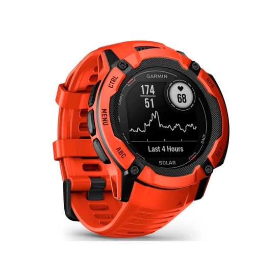 Смарт-годинник Garmin Instinct 2X Solar Flame Red