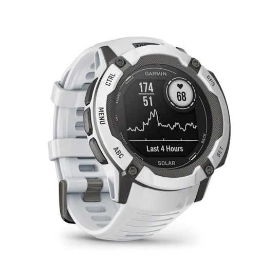 Смарт-годинник Garmin Instinct 2X Solar Whitestone