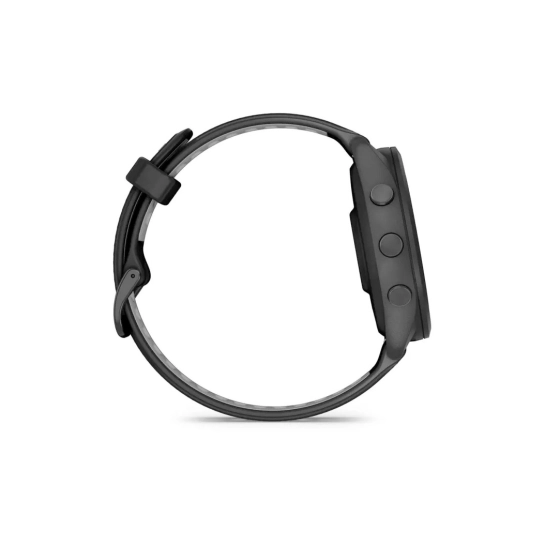 Смарт-годинник Garmin Forerunner 265 Black Bezel and Case w. Black/Powder Gray Silicone Band