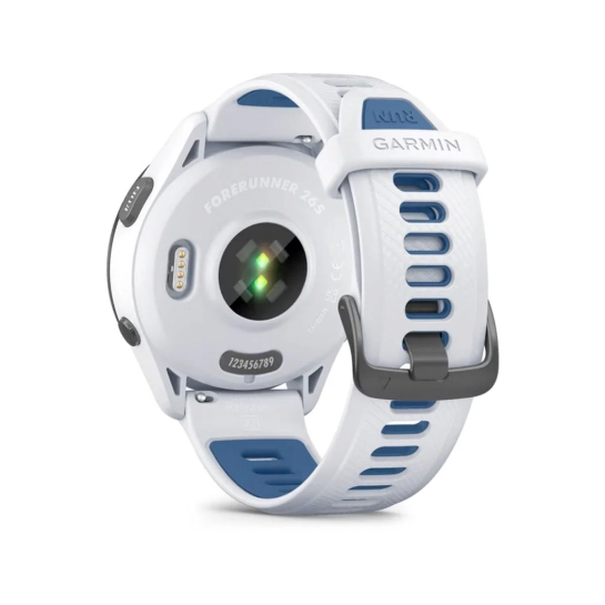 Смарт-годинник Garmin Forerunner 265 Black Bezel w. Whitestone Case and Whitestone/Tidal Blue S. Band