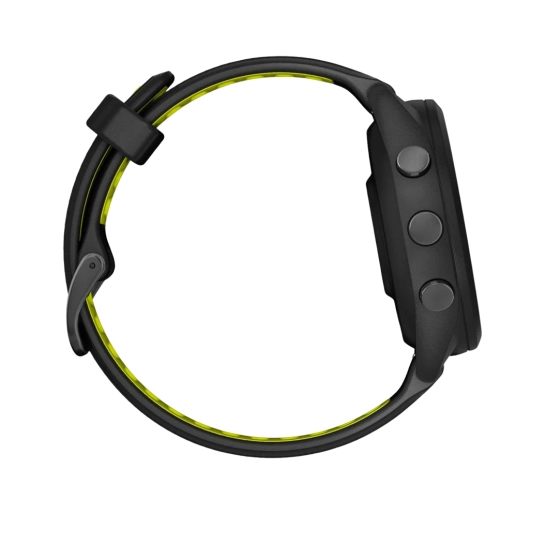Смарт-годинник Garmin Forerunner 265S Black Bezel and Case w. Black/Amp Yellow S. Band