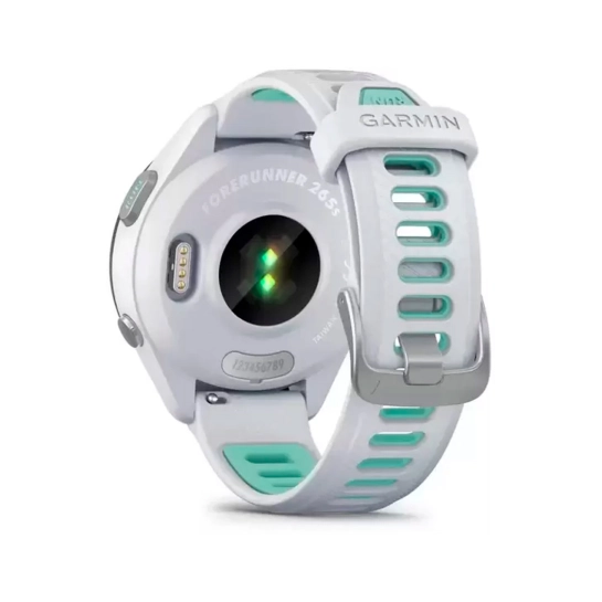 Смарт-годинник Garmin Forerunner 265S Black Bezel with Whitestone Case and Whitestone/Neo Tropic Silicone Band