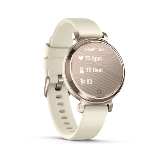 Смарт-годинник Garmin Lily 2 Cream Gold with Coconut Silicone Band