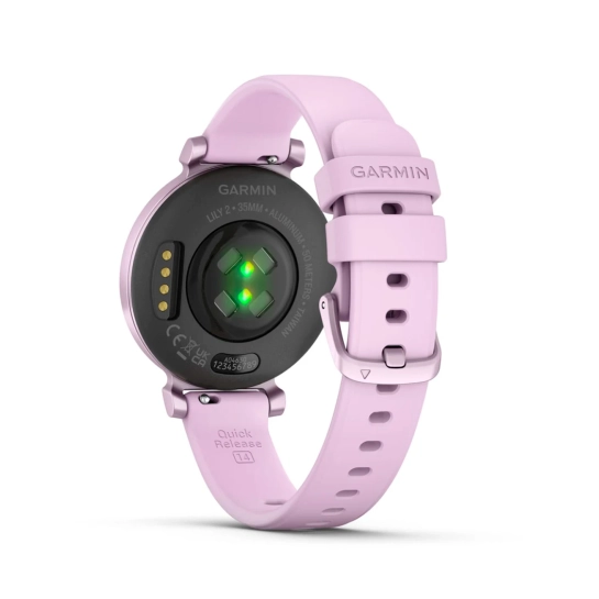 Смарт-годинник Garmin Lily 2 Metallic Lilac with Lilac Silicone Band