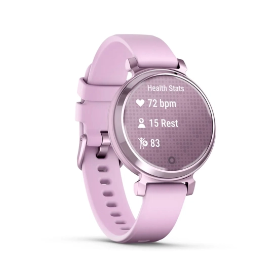 Смарт-годинник Garmin Lily 2 Metallic Lilac with Lilac Silicone Band