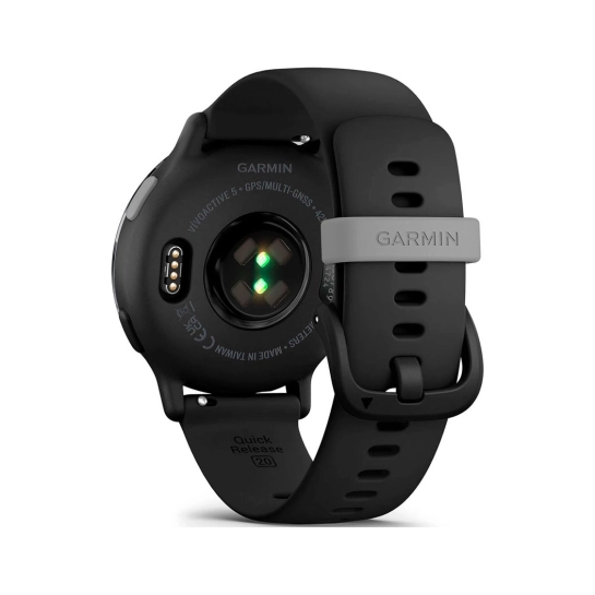 Смарт-годинник Garmin Vivoactive 5 Slate Aluminum Bezel with Black Case and Silicone Band (010-02862-10) Open Box