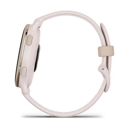 Смарт-годинник Garmin Vivoactive 5 Cream Gold Aluminum Bezel with Ivory Case and Silicone Band (010-02862-11/51)