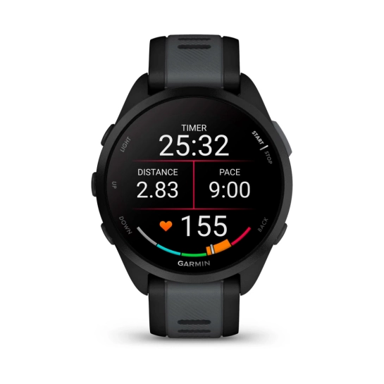 Смарт-годинник Garmin Forerunner 165 Black/Slate Gray