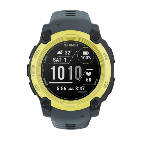 Смарт-годинник Garmin Instinct E 40mm Electric Lime with Twilight Band (010-02932-01)