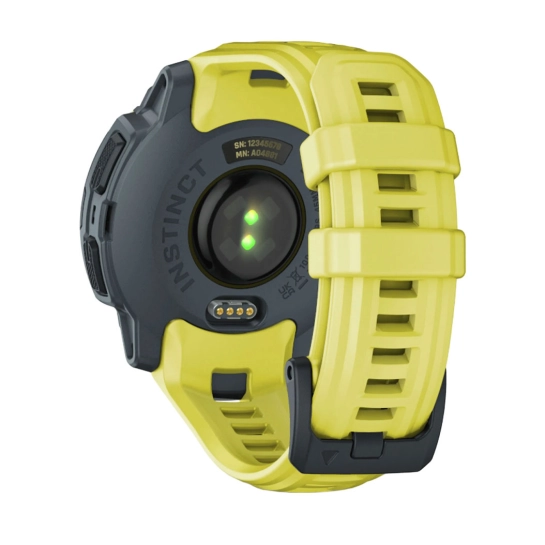 Смарт-годинник Garmin Instinct E 45mm Electric Lime with Electric Lime Band (010-02933-01)