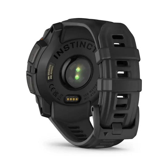 Смарт-годинник Garmin Instinct 3 45mm Solar Black with Black Band (010-02934-00)