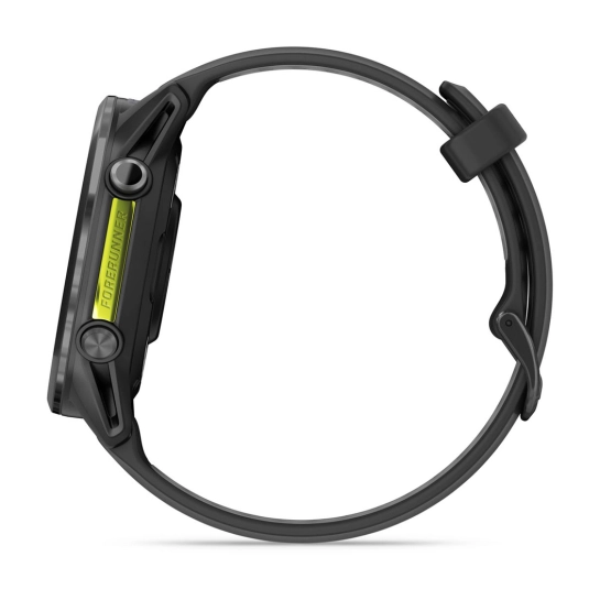 Смарт-годинник Garmin Forerunner 970 Carbon Gray DLC Titanium w. Black Case and Black/Translucent W. Band (010-02969-00/10)