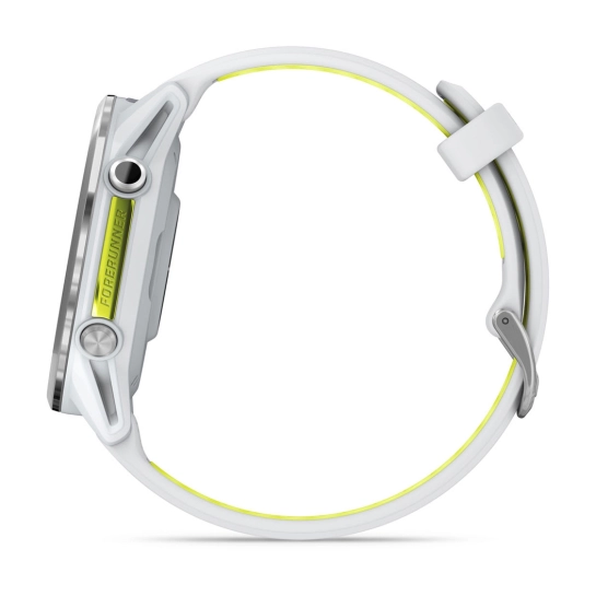Смарт-годинник Garmin Forerunner 970 Titanium w. Whitestone Case and Whitestone/T. Amp Yellow Band (010-02969-01/11)