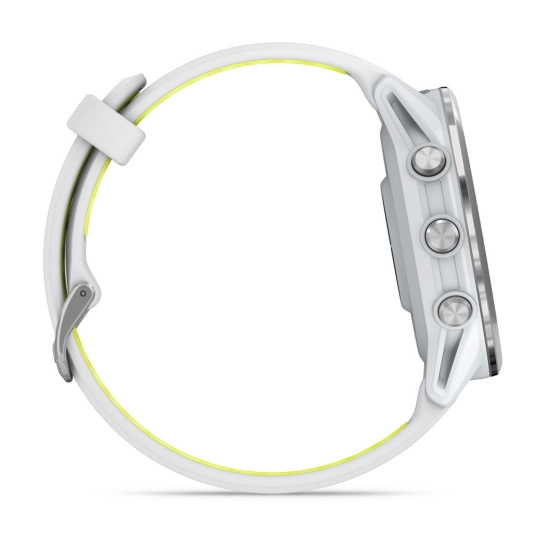 Смарт-годинник Garmin Forerunner 970 Titanium w. Whitestone Case and Whitestone/T. Amp Yellow Band (010-02969-01/11)