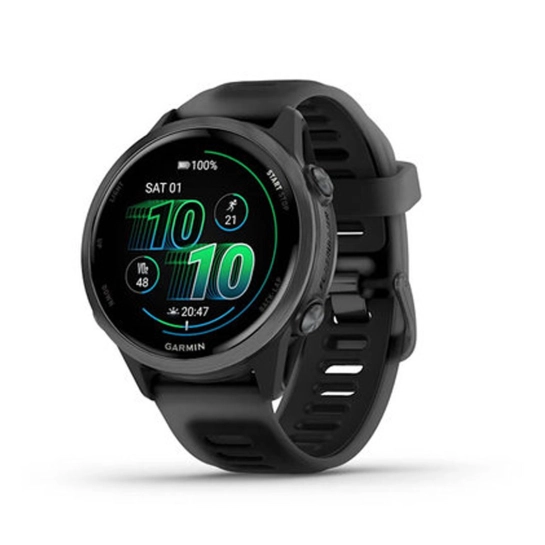 Смарт-годинник Garmin Forerunner 570 42mm Slate Gray Aluminum w. Translucent Black/Black Band (010-02970-00)