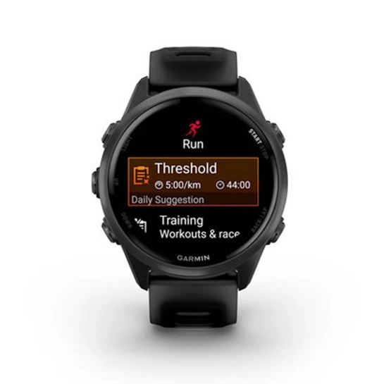 Смарт-годинник Garmin Forerunner 570 42mm Slate Gray Aluminum w. Translucent Black/Black Band (010-02970-00)