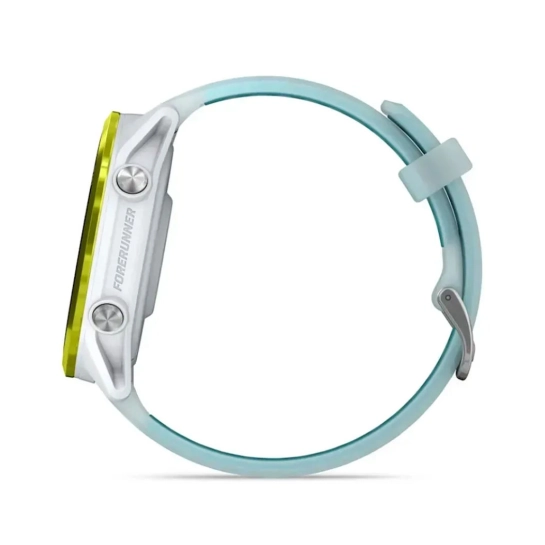Смарт-годинник Garmin Forerunner 570 47mm Amp Yellow Aluminum w. Translucent Whitestone/Turquoise Band (010-02971-01)