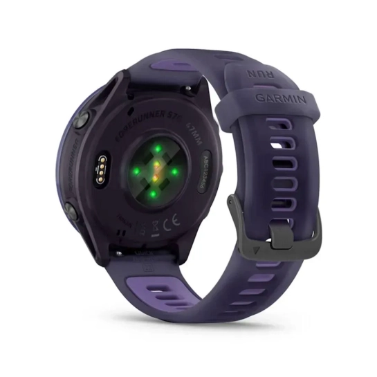 Смарт-годинник Garmin Forerunner 570 47mm Indigo Aluminium w. Translucent Imperial Purple/Indigo Band (010-02971-02)
