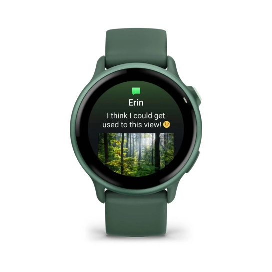 Смарт-годинник Garmin Vivoactive 6 Metallic Jasper Green with Jasper Green Band (010-02985-02)