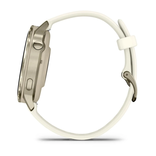 Смарт-годинник Garmin Venu 4 41 mm Lunar Gold with Bone Silicone Band (010-03013-00)