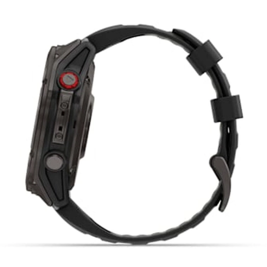 Смарт-годинник Garmin Fenix 8 Pro 51 mm AMOLED Carbon Gray DLC Titanium with Black/Pebble Gray (010-03199-00/01)