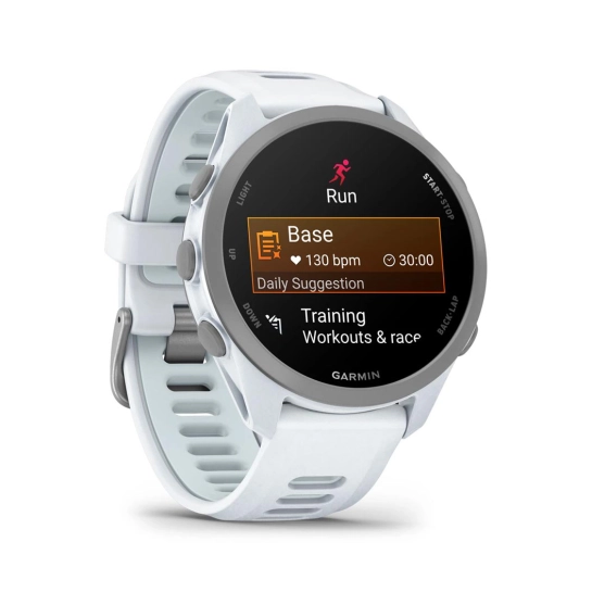 Смарт-годинник Garmin Forerunner 170 Music Whitestone with Whitestone/Cloud Blue Band (010-03920-11)